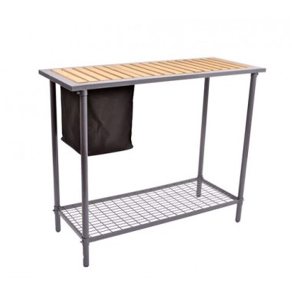 Jewett Cameron IS 92011 Garden Utility Bench with Wooden Top IS 92011 - main
